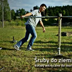 Montaż kotw: Jak skutecznie używać śrub do ziemi w budowie