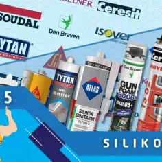 Najlepszy silikon sanitarny Atlas Silton S i inne produkty do uszczelniania. TOP 5 silikonów.